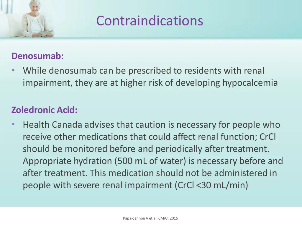 contraindications