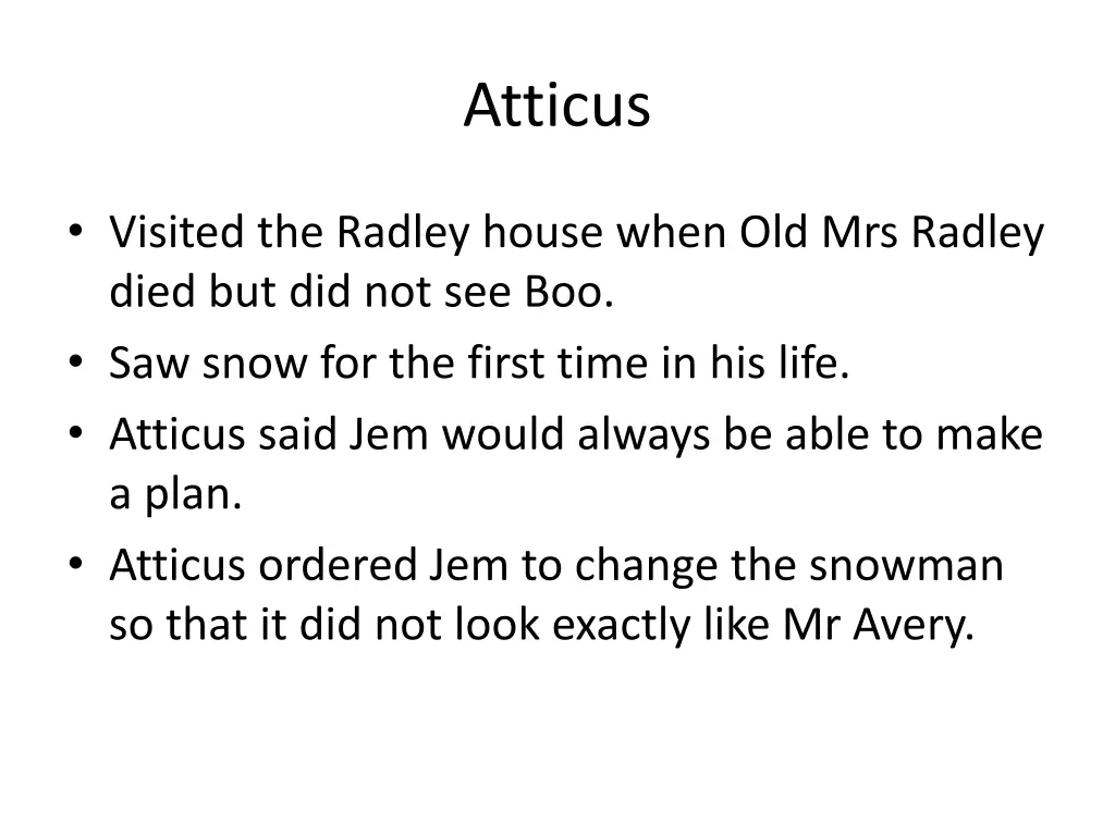 atticus