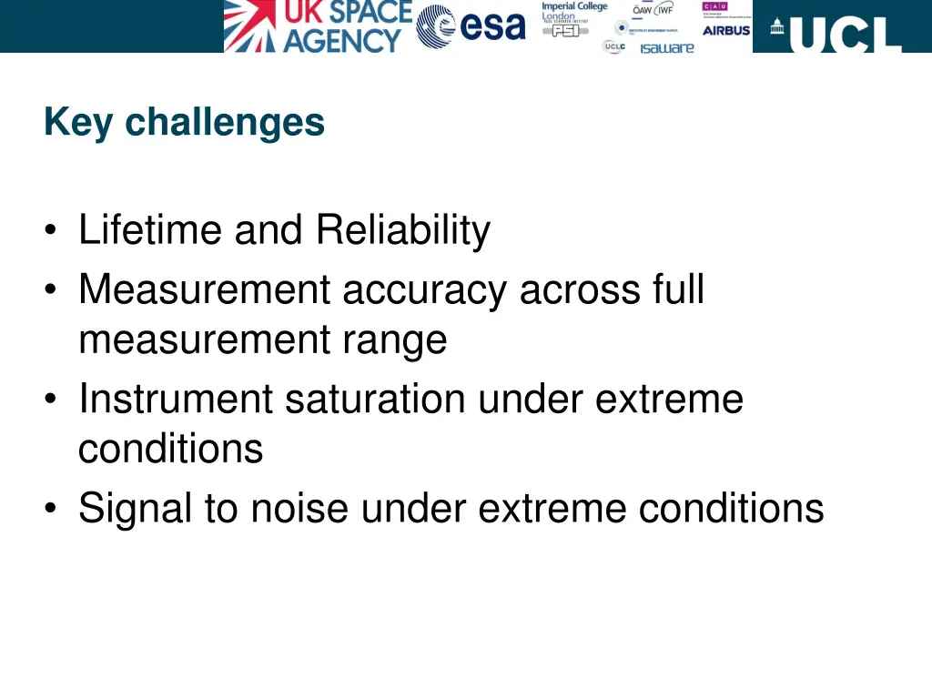 key challenges