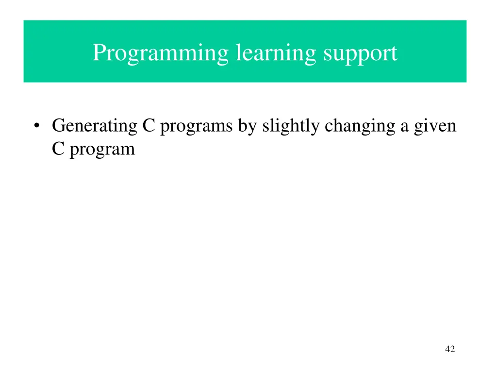 programming learning support 1