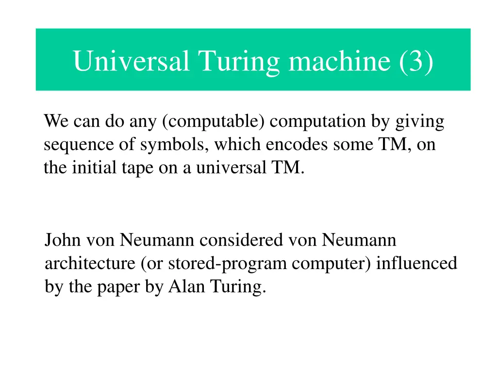 universal turing machine 3