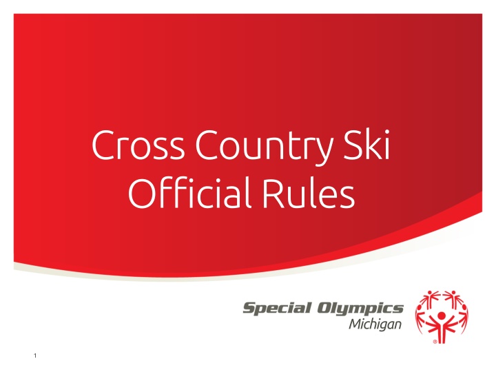 cross country ski official rules