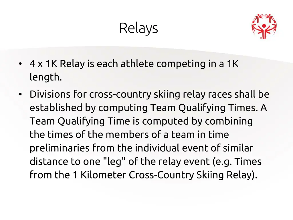 relays