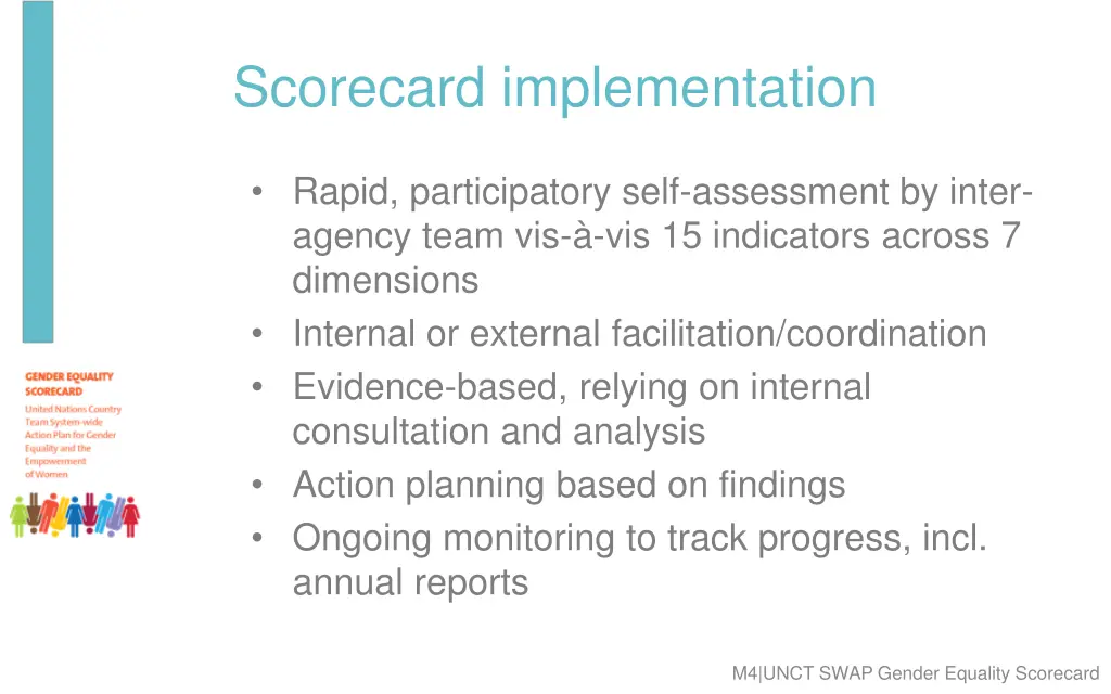 scorecard implementation