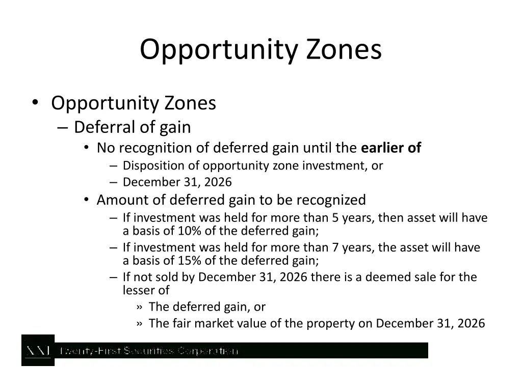 opportunity zones 1