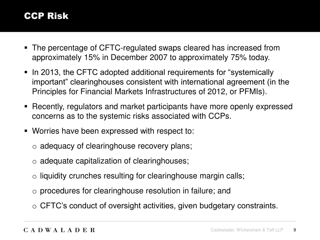 ccp risk