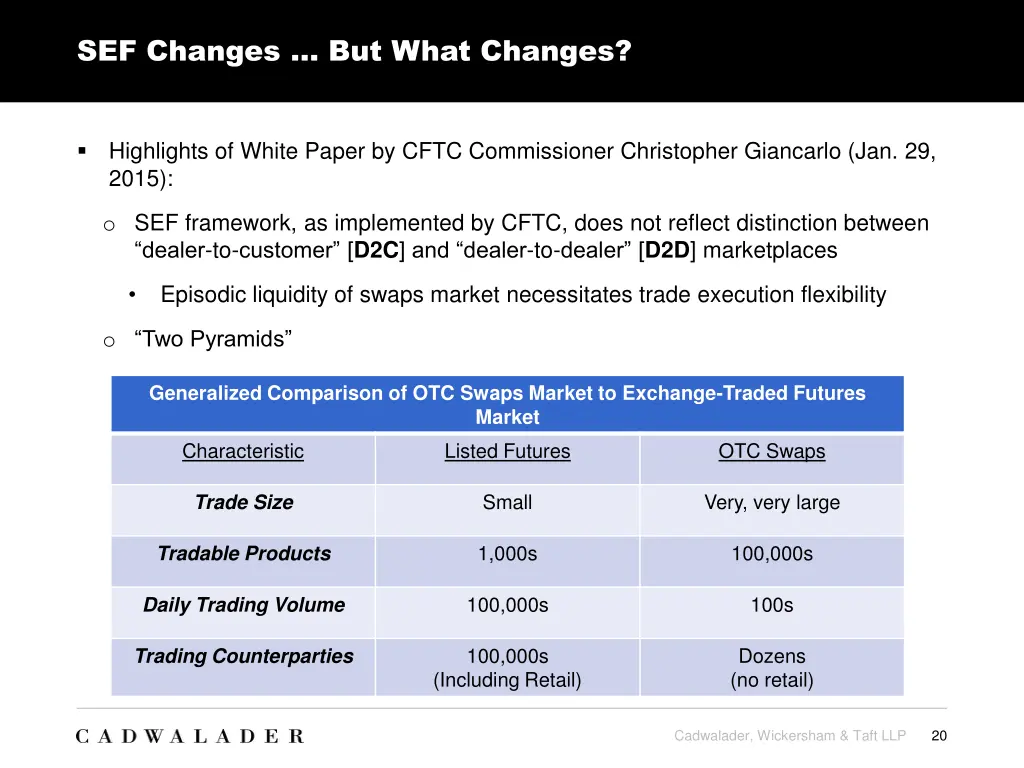 sef changes but what changes 1