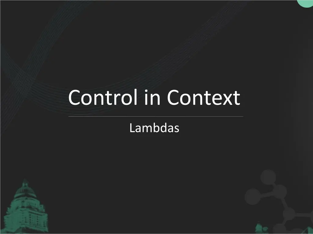 control in context