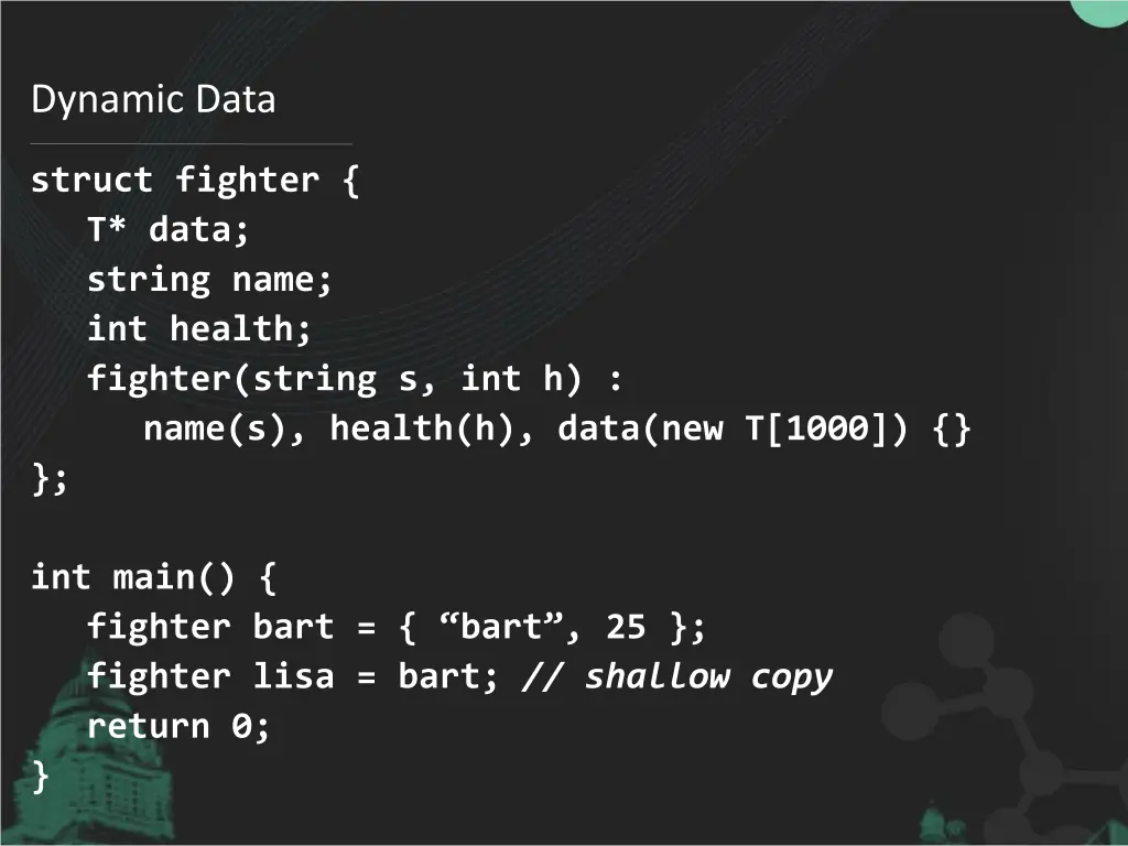 dynamic data