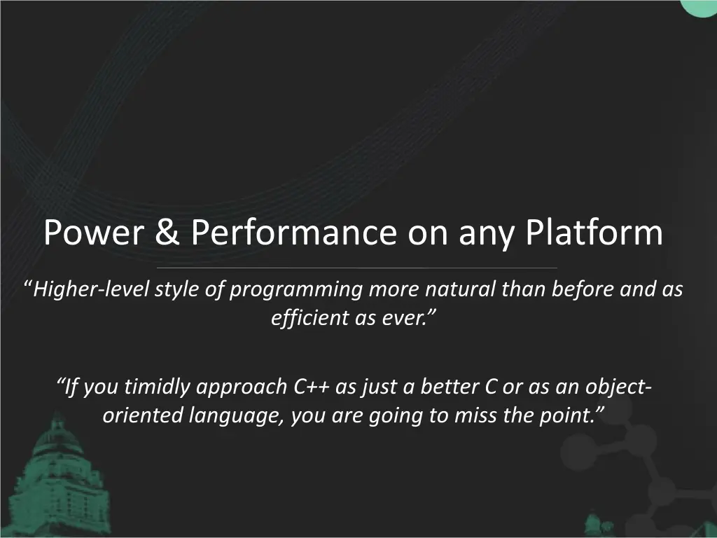 power performance on any platform
