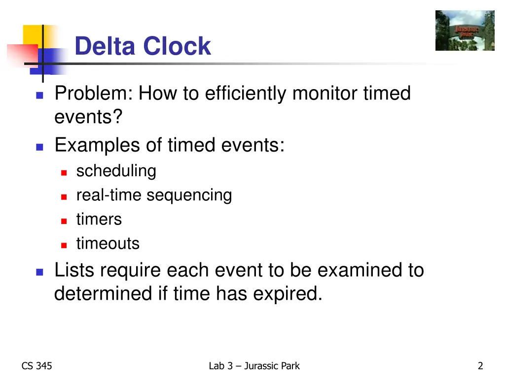 delta clock