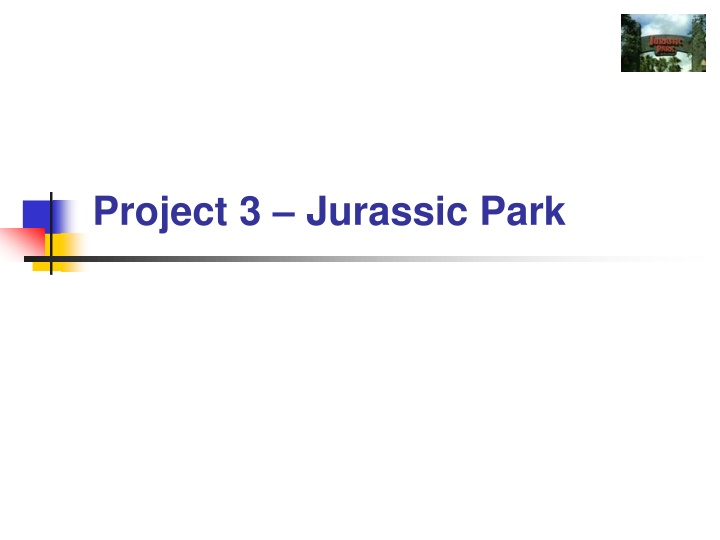 project 3 jurassic park