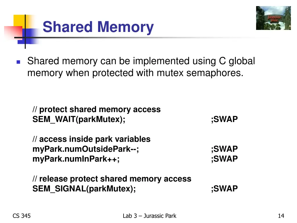 shared memory