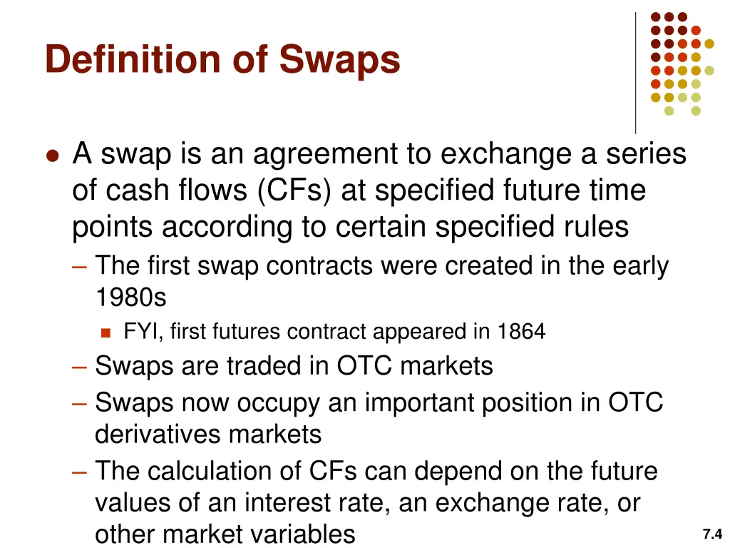 definition of swaps