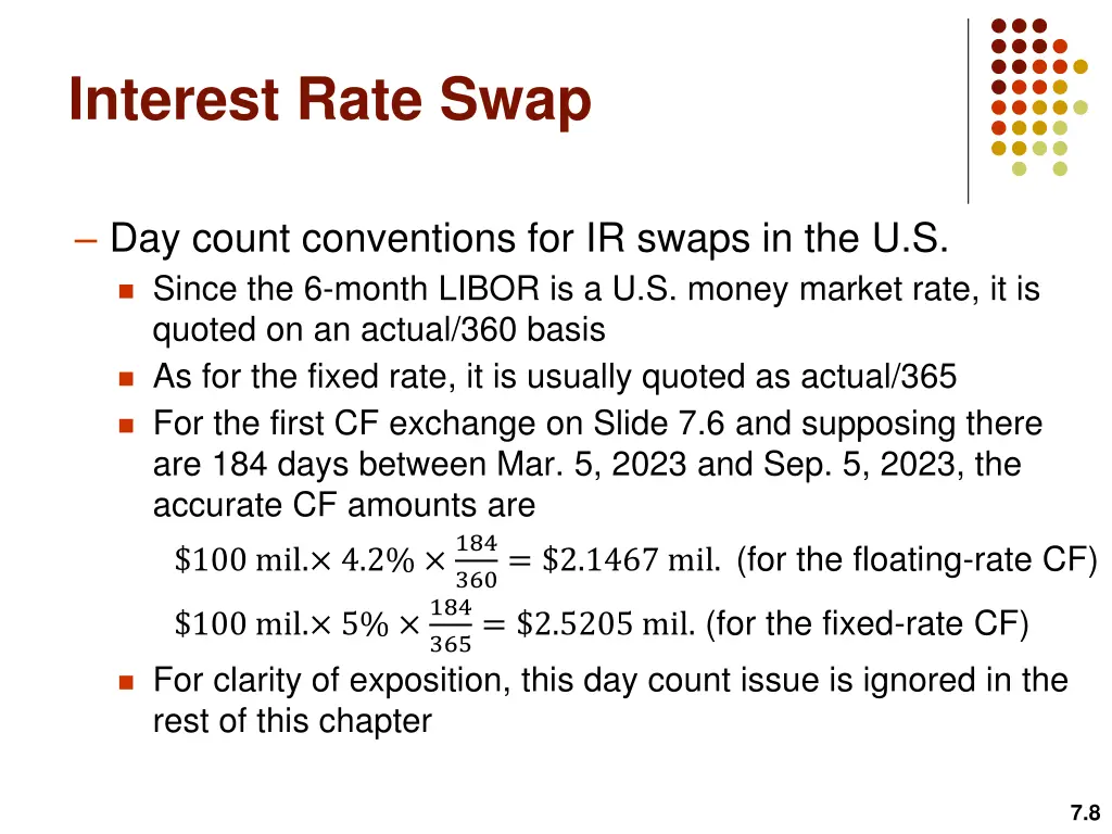 interest rate swap 1