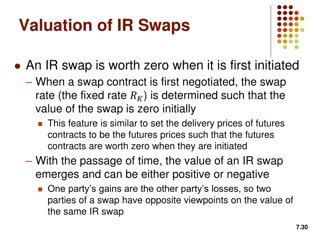 valuation of ir swaps 9