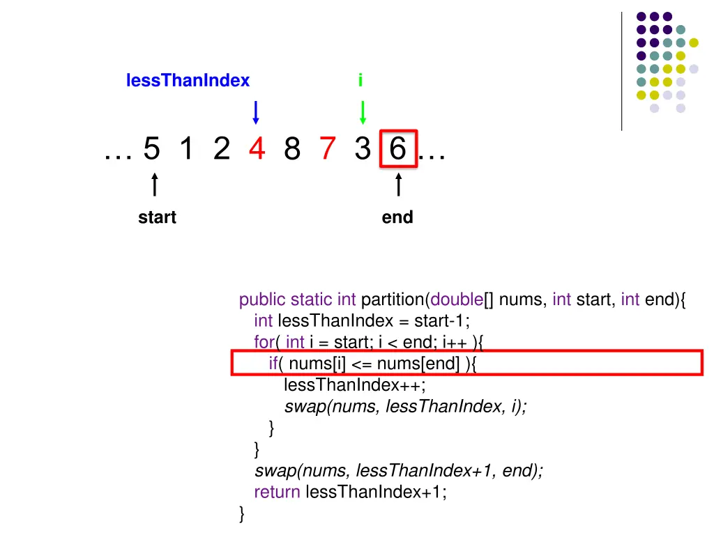 lessthanindex 17