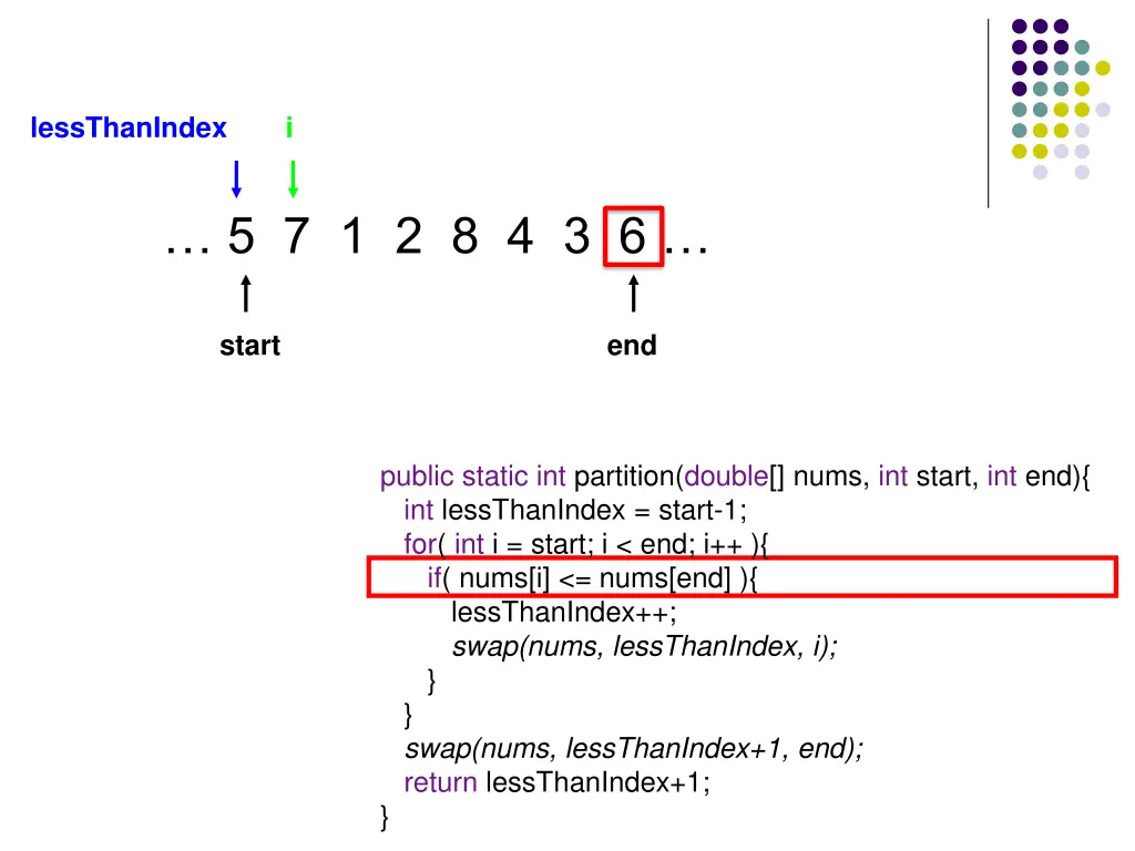 lessthanindex 5