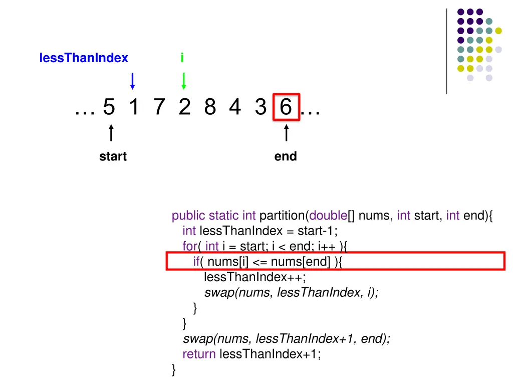 lessthanindex 9