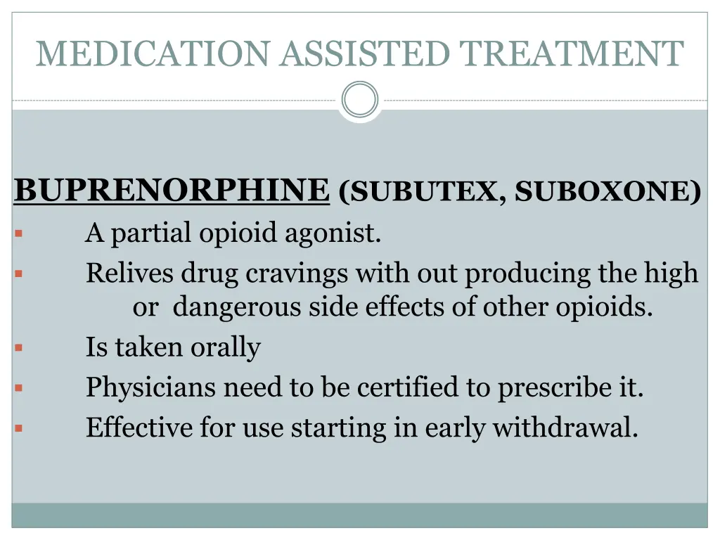 medication assisted treatment 5