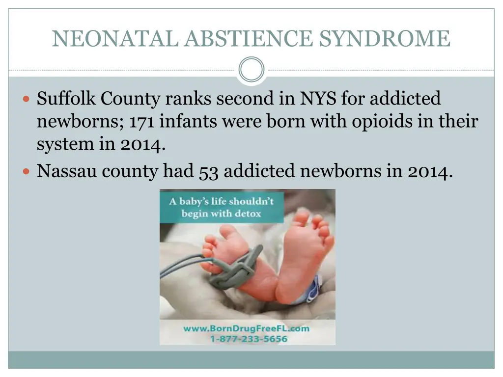 neonatal abstience syndrome 7