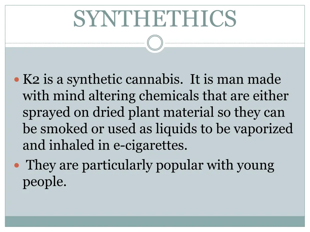 synthethics