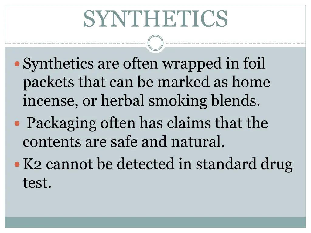 synthetics 3