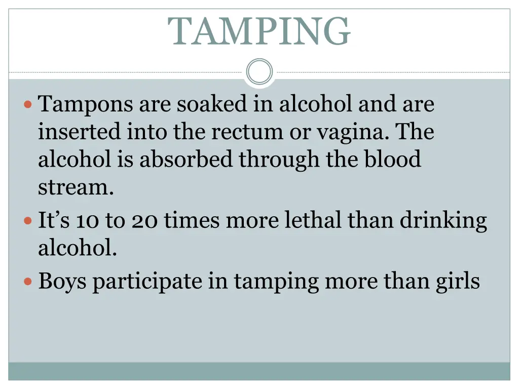 tamping 1