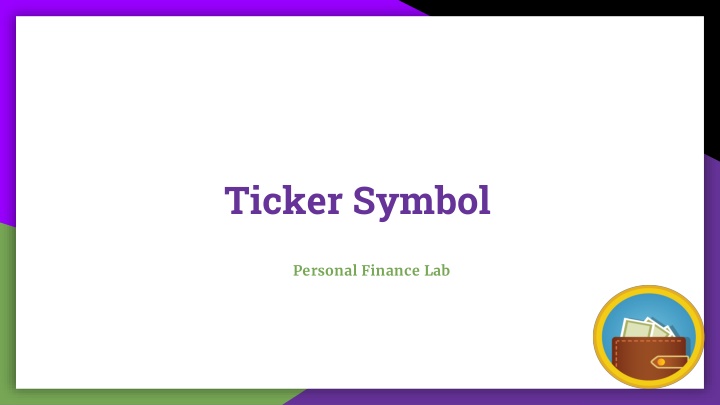 ticker symbol