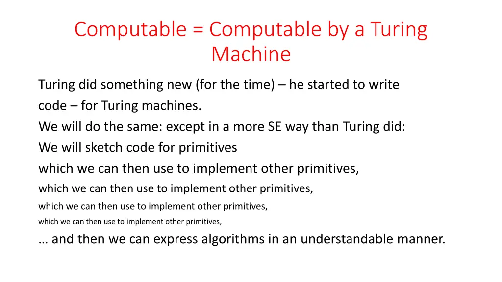 computable computable by a turing machine