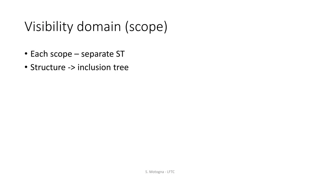 visibility domain scope