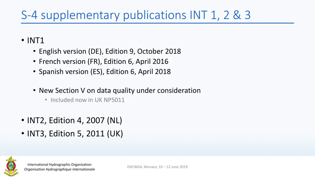 s 4 supplementary publications int 1 2 3