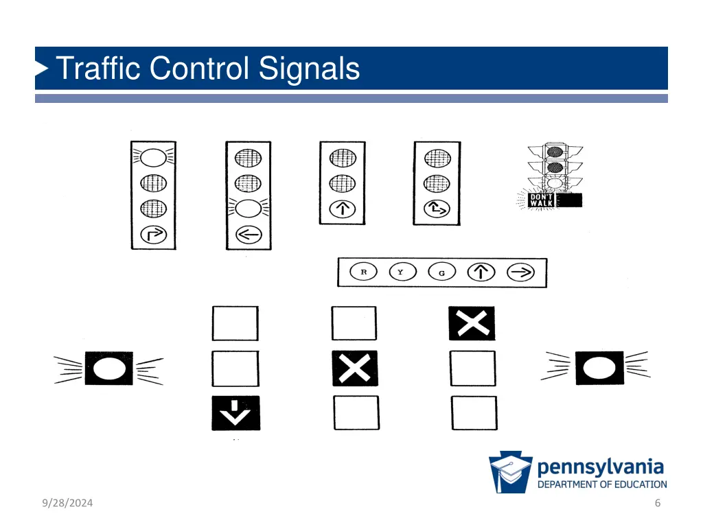 traffic control signals