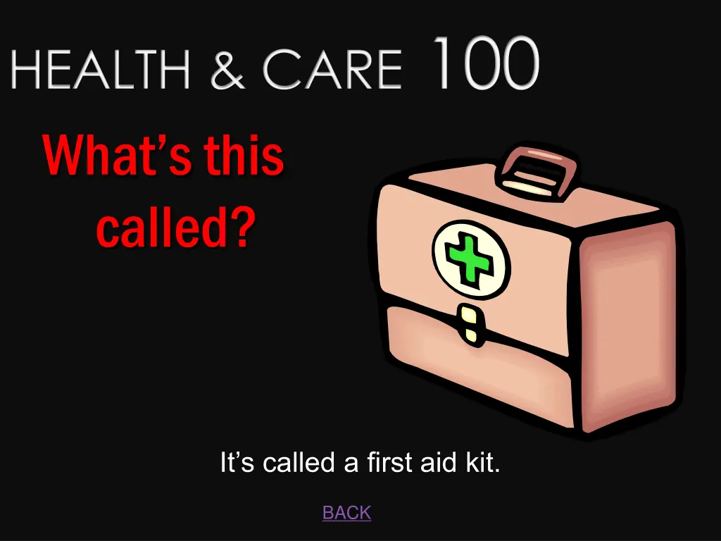 health care 100 what s this called