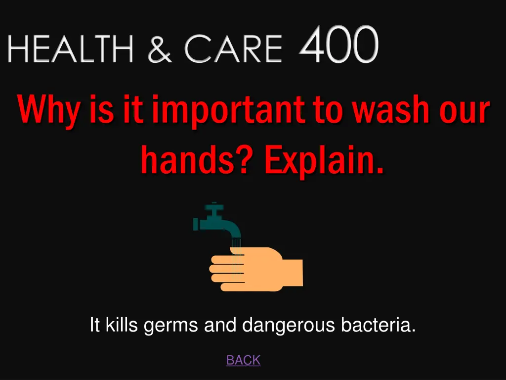 health care 400 why is it important to wash