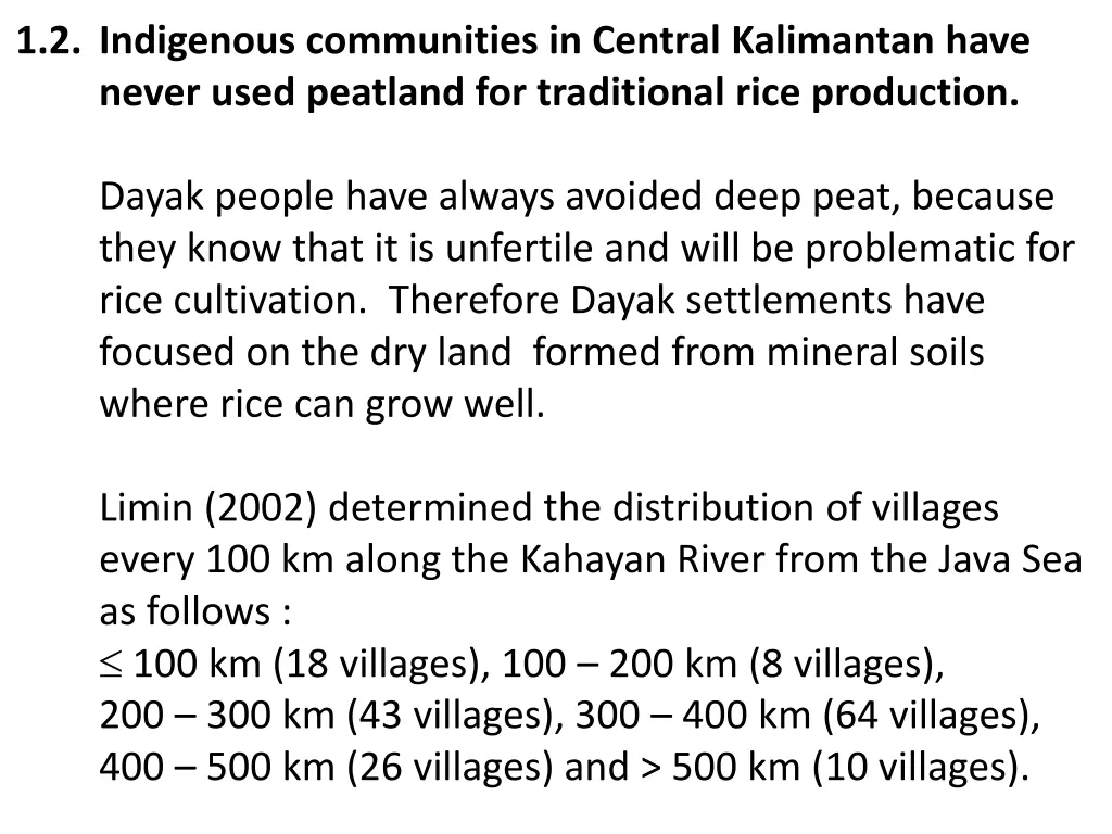 1 2 indigenous communities in central kalimantan