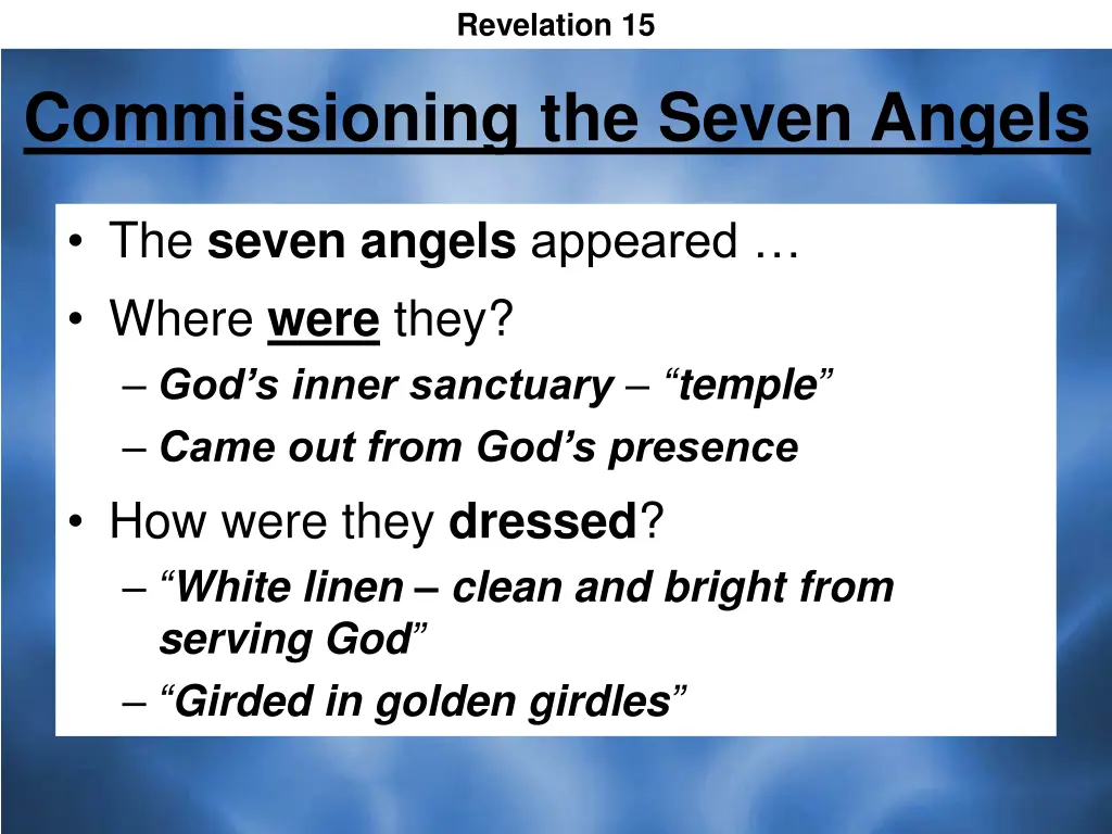 revelation 15 14