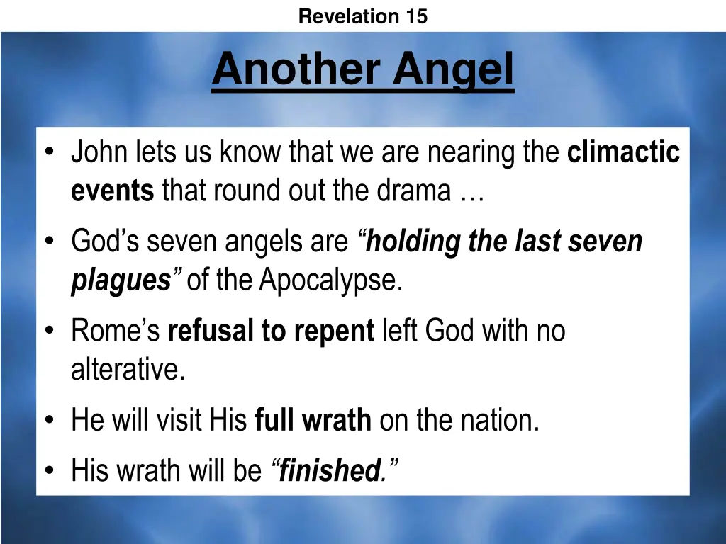 revelation 15