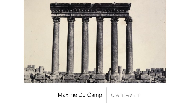 maxime du camp