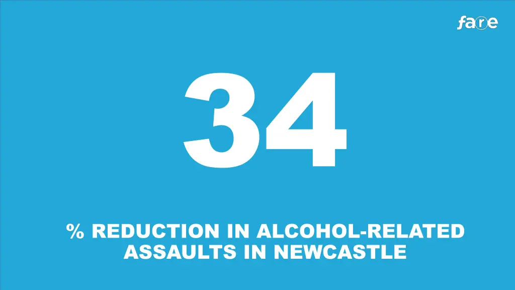 reduction in alcohol related assaults in newcastle