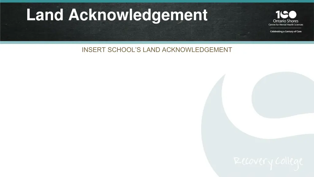 land acknowledgement