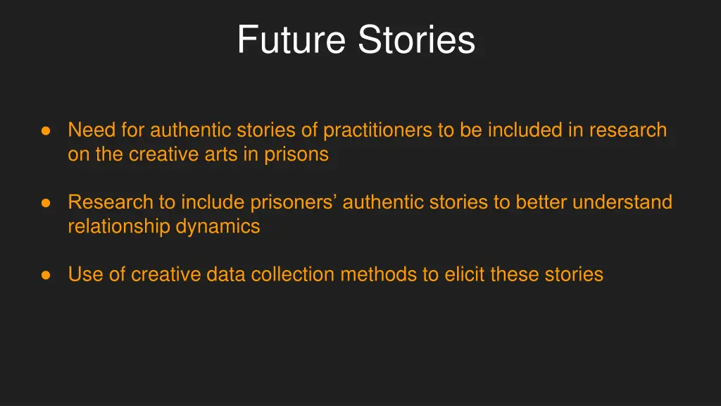 future stories