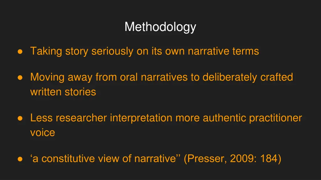 methodology