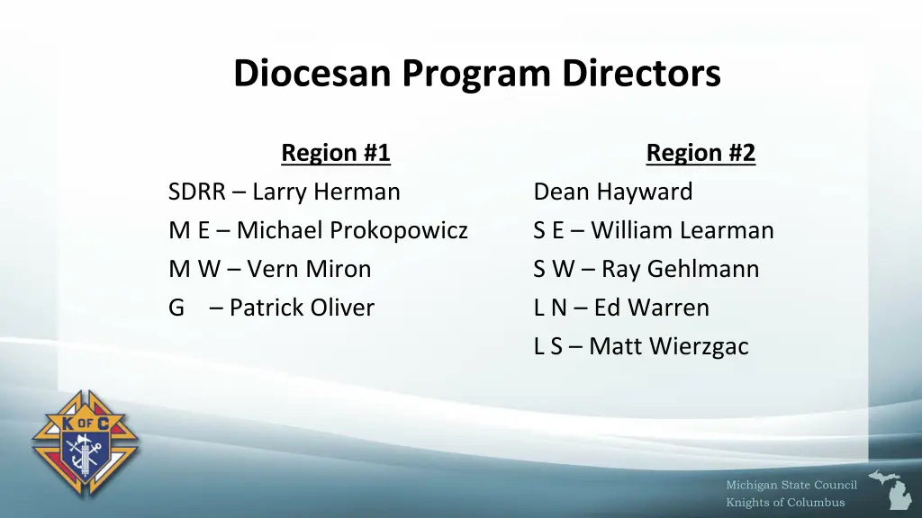 diocesan program directors