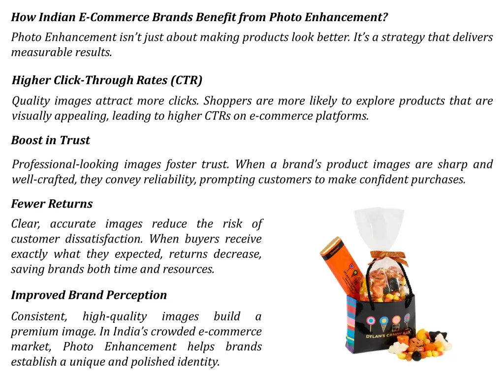 how indian e commerce brands benefit from photo