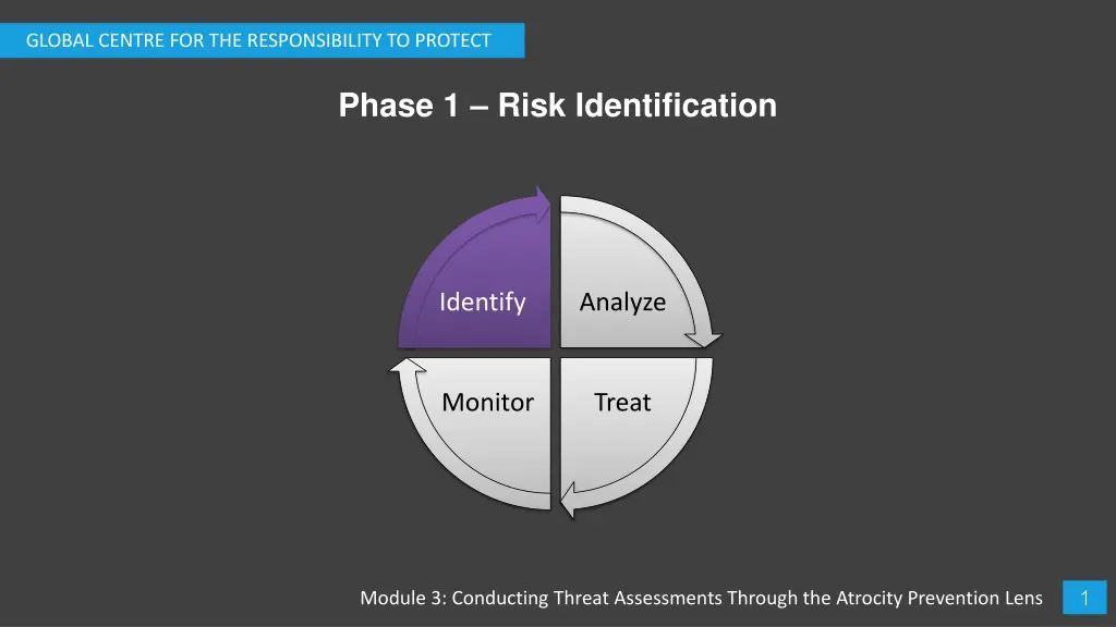 global centre for the responsibility to protect 1