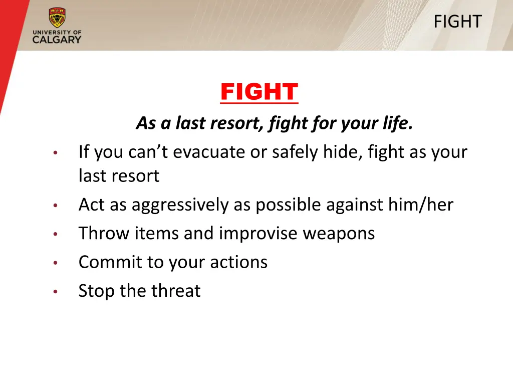 fight
