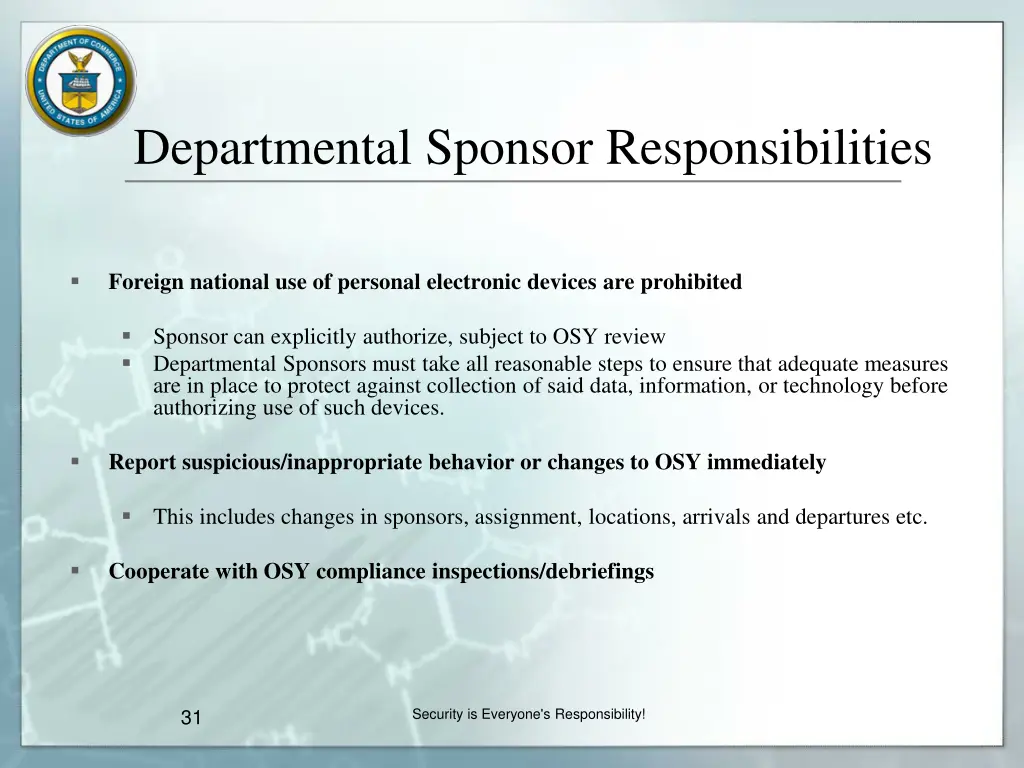 departmental sponsor responsibilities 3