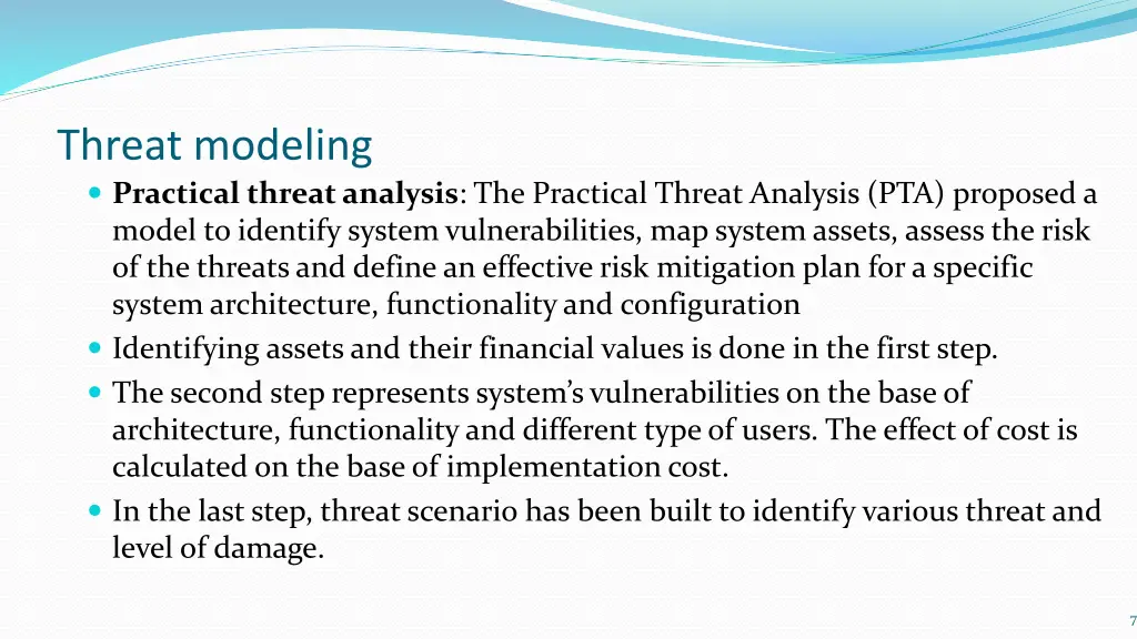 threat modeling practical threat analysis