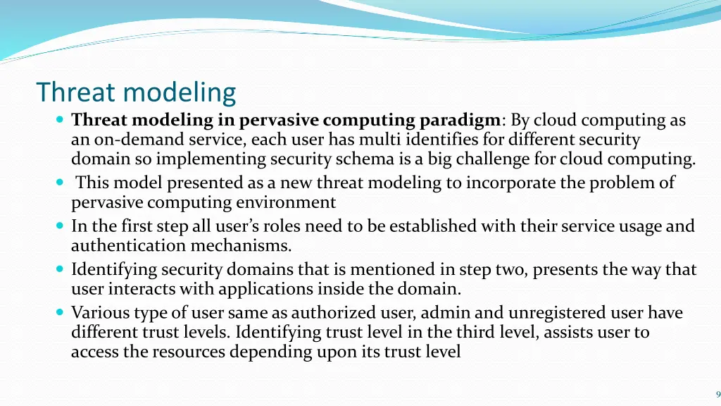 threat modeling threat modeling in pervasive